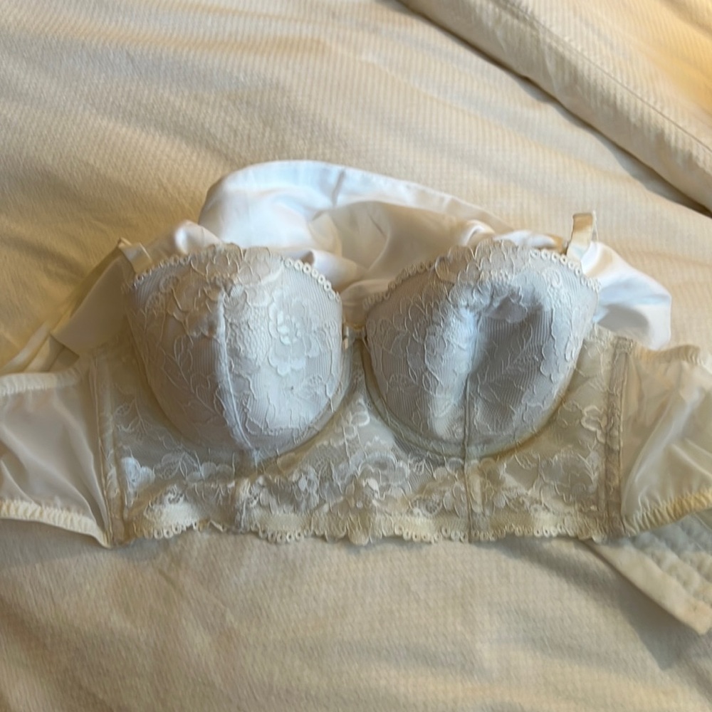 H&M white Bra